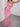 PINK FLORAL SPAGHETTI STRAP DRESS Y2K SLIP