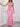 PINK FLORAL SPAGHETTI STRAP DRESS Y2K SLIP