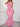 PINK FLORAL SPAGHETTI STRAP DRESS Y2K SLIP