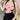 PINK HEART HALTER TOP WITH BOWS
