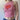 PINK HEART RIBBED LOVE TANK TOP
