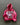 PINK HOOD HARAKUJU HOODIE WITH WHITE LETTERING HARAKUJU SWEATSHIRT
