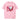 PINK I LOVE MY BOYFRIEND SHORT SLEEVE CASUAL T-SHIRT