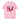 PINK I LOVE MY BOYFRIEND SHORT SLEEVE CASUAL T-SHIRT