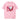 PINK I LOVE MY BOYFRIEND SHORT SLEEVE CASUAL T-SHIRT