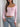 PINK LONG SLEEVE CREW TOP - LOOSE LONG SLEEVE TRENDY ESSENTIAL