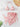 PINK MARBLE SWIMSUIT SARONG SET RANDOM PRINT ELASTANE FABRIC
