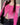PINK OFF-THE-SHOULDER Y2K RIBBED CARDIGAN WITH FLARED SLEEVES