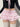 PINK RUFFLE BOW MINI SKIRT PARTY