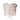 PINK STRAPLESS CORSET WITH BLACK RIBBON FOR PARTY OR COSTUME