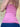 PINK TANK TOP WITH STUNNING BUTTERFLY PATTERN CONTRAST CAMISOLE