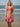 PINK TIE-DYE BIKINI SKIRT SET ELASTANE FABRIC