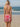 PINK TIE-DYE BIKINI SKIRT SET ELASTANE FABRIC