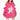 PINK Y2K HOODIE WITH GRAFFITI STAR PRINT
