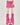 PINK Y2K LEG WARMERS SET WITH SKIRT FOR RETRO STYLE