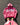 PINK ZIP-UP HOODIE COTTON STREETWEAR HOODIE