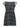 PLAID MINI DRESS WITH SHEER SLEEVES BLACK Y2K CHECKERED DESIGN