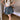 PLAID MINI SKIRT BLUE CHECKERED HIGH WAIST