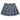 PLAID MINI SKIRT BLUE CHECKERED HIGH WAIST