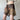 PLAID PATCHWORK ASYMMETRICAL MINI SKIRT WITH WAIST MEASUREMENT