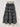 PLAID TIERED SKIRT BLACK TOP OUTFIT SPRING SUMMER