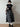 PLAID TIERED SKIRT BLACK TOP OUTFIT SPRING SUMMER