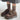 PLATFORM SHOES VINTAGE BROWN PLATFORM OXFORDS