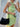 PLEATED GREEN HALTER MINI DRESS FOR TIMELESS STYLE