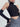PLEATED MINI SKIRT BLACK TOP OUTFIT HIGH NECK