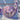 PURPLE FLORAL LINGERIE LASH SETS WITH ELASTANE FABRIC