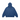 PURPLE OVERSIZED COMBED COTTON PULLOVER HOODIE