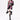 RACING SKIRT AND JACKET SET WITH CONTRAST COLOR MATCHING DESIGN
