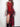 RED AND BLACK MESH BODYCON MAXI DRESS WITH HIGH LEG CUT