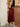 RED AND BLACK MESH TUNIC SOLID COLOR DRESS