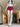 RED BELTED CARGO SHORTS DENIM COTTON SUMMER
