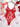 RED BUTTERFLY CORSET BODYSUIT ELEGANT RED LINGERIE