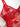 RED BUTTERFLY CORSET BODYSUIT ELEGANT RED LINGERIE