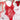 RED BUTTERFLY CORSET BODYSUIT ELEGANT RED LINGERIE