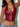 RED FAUX LEATHER HALTER TOP Y2K PUNK STYLE
