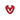 RED HEART-SHAPED RING JEWELRY ACCESSORY FOR WOMEN AND GIFT IDEA