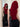 RED HOODED TOP BLACK PANTS Y2K OUTFIT