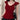 RED HOODED TOP BLACK PANTS Y2K OUTFIT