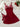 RED LACE LINGERIE SET FLORAL SILK SLIP