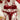 RED LACE LINGERIE SET WINE RED FLORAL