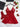 RED LACE LINGERIE SET WOMENS HOME CLOTHES