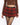 RED PLAID MINI SKIRT WITH FAUX LEATHER BELT