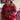 RED SPIDERWEB ZIP-UP HOODIE FOR HIP HOP STYLE URBAN WEAR