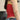 RED TANK TOP WITH YELLOW TRIM COTTON PRINT CASUAL
