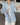 RELAXED ELEGANCE OVERSIZED SHIRT SOFT BABY BLUE PLAID