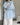 RELAXED ELEGANCE OVERSIZED SHIRT SOFT BABY BLUE PLAID